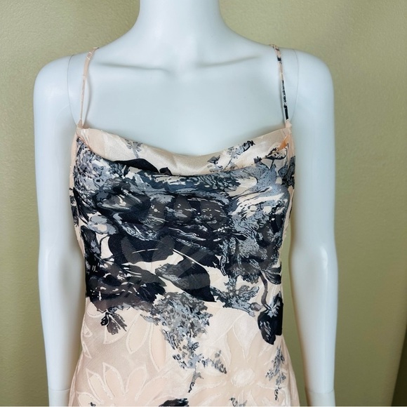 Lulus x ASTR the Label Dress Medium Lynette Blush Floral Print Midi Slip NWT - Picture 7 of 17
